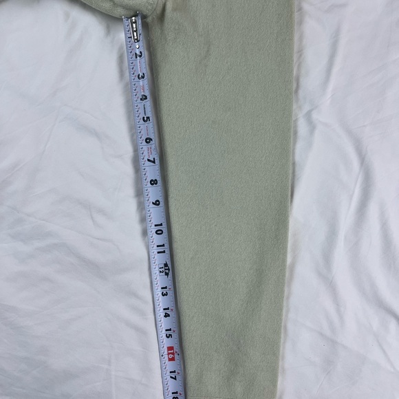 J. Jill 100% Cashmere long sleeve cardigan light green XL Tall - Picture 6 of 9